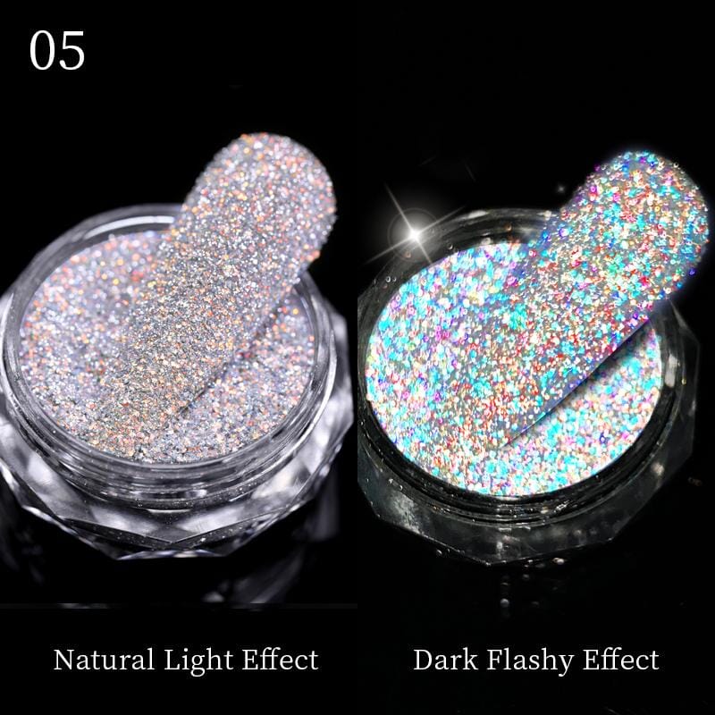 Flash Effect Glitter Sequins Nail Powder Nail Powder BORN PRETTY 05 