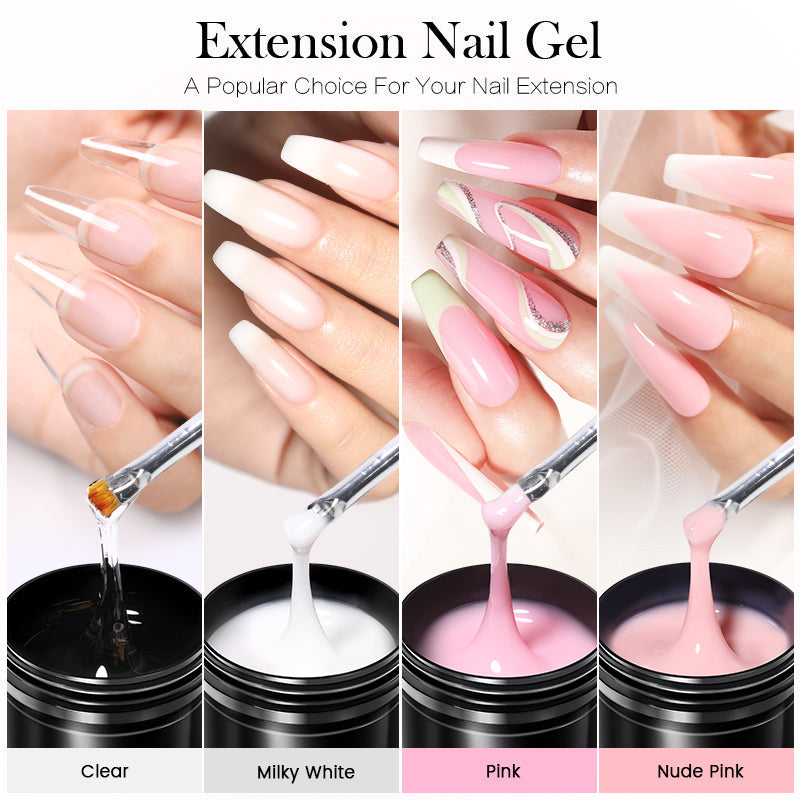 1000g Extension Nail Gel Jelly Gel Quick Building Gel Nail Polish Extension Nail Gel BORN PRETTY 