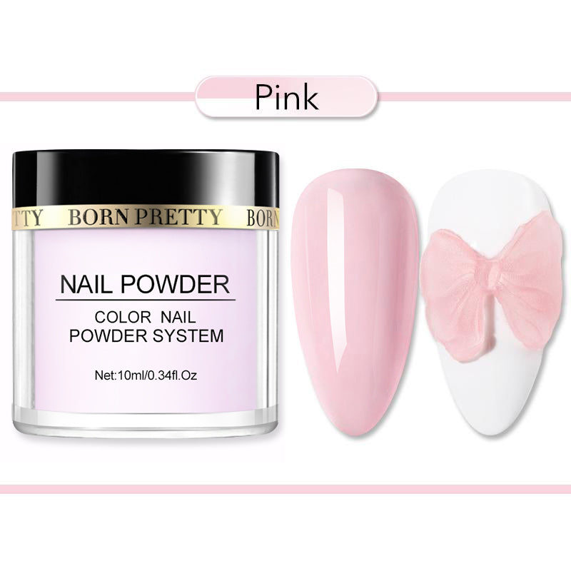 Pink Acrylic Powder 10ml Nail Powder BORN PRETTY 