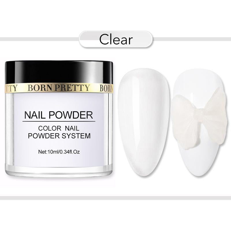 Clear Acrylic Powder 10ml Nail Powder BORN PRETTY 
