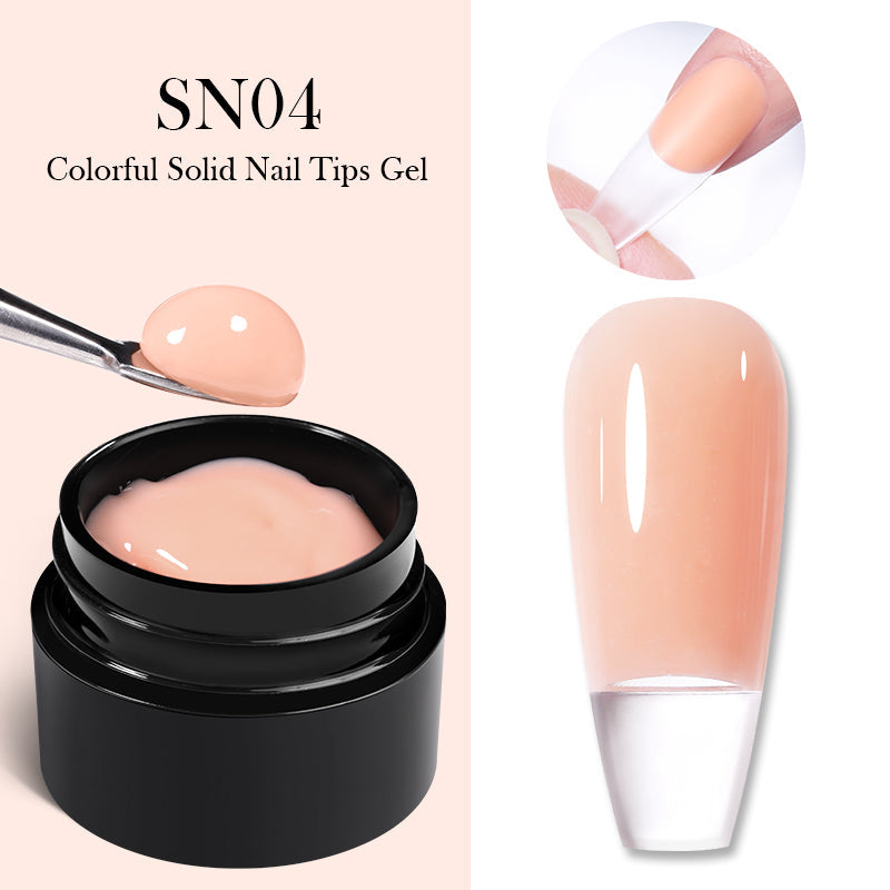 Colorful Solid Nail Tips Gel 5g Gel Nail Polish BORN PRETTY SN-04 