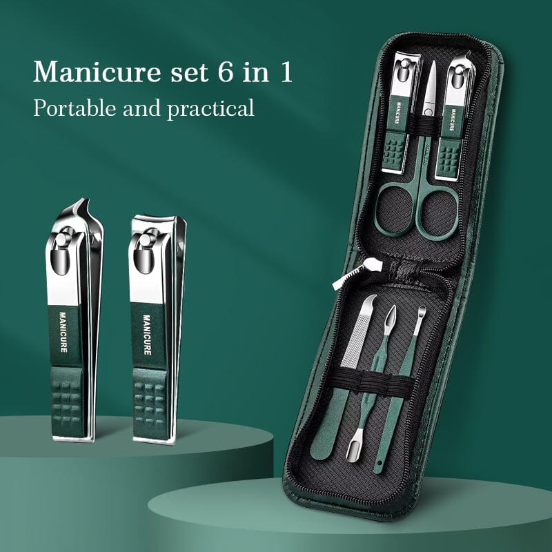 6Pcs Portable Manicure Tools Set Tools & Accessories BORN PRETTY 