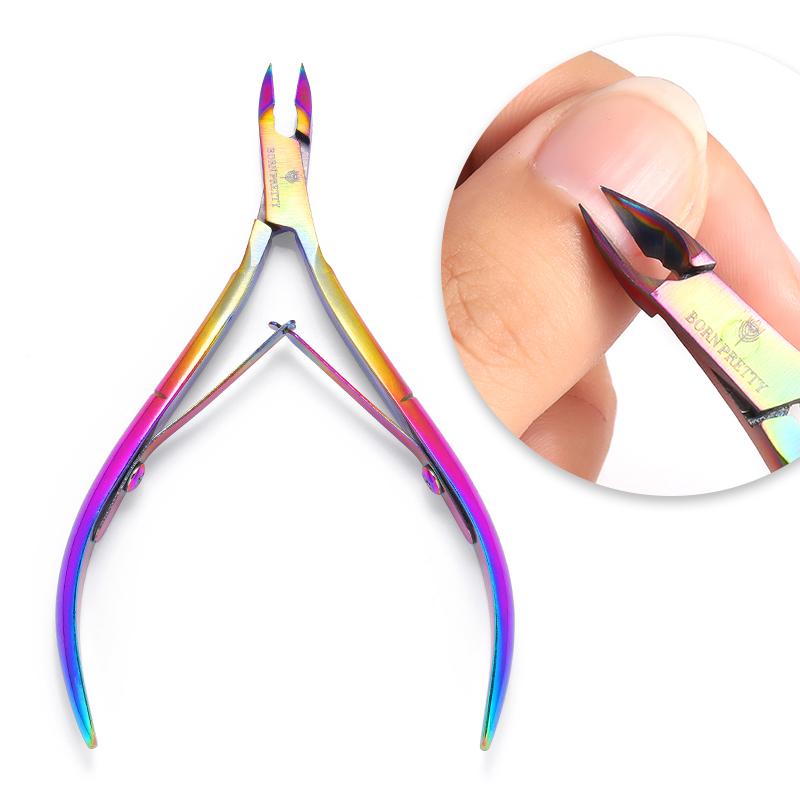 Nail Cuticle Remover Nipper Cutter Stainless Steel Dead Skin Remover Scissor Nail Tools BORN PRETTY 